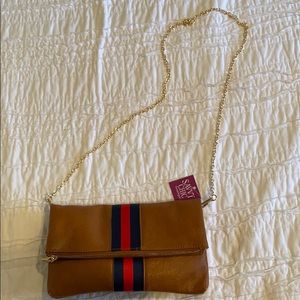 New with tags leather envelope purse